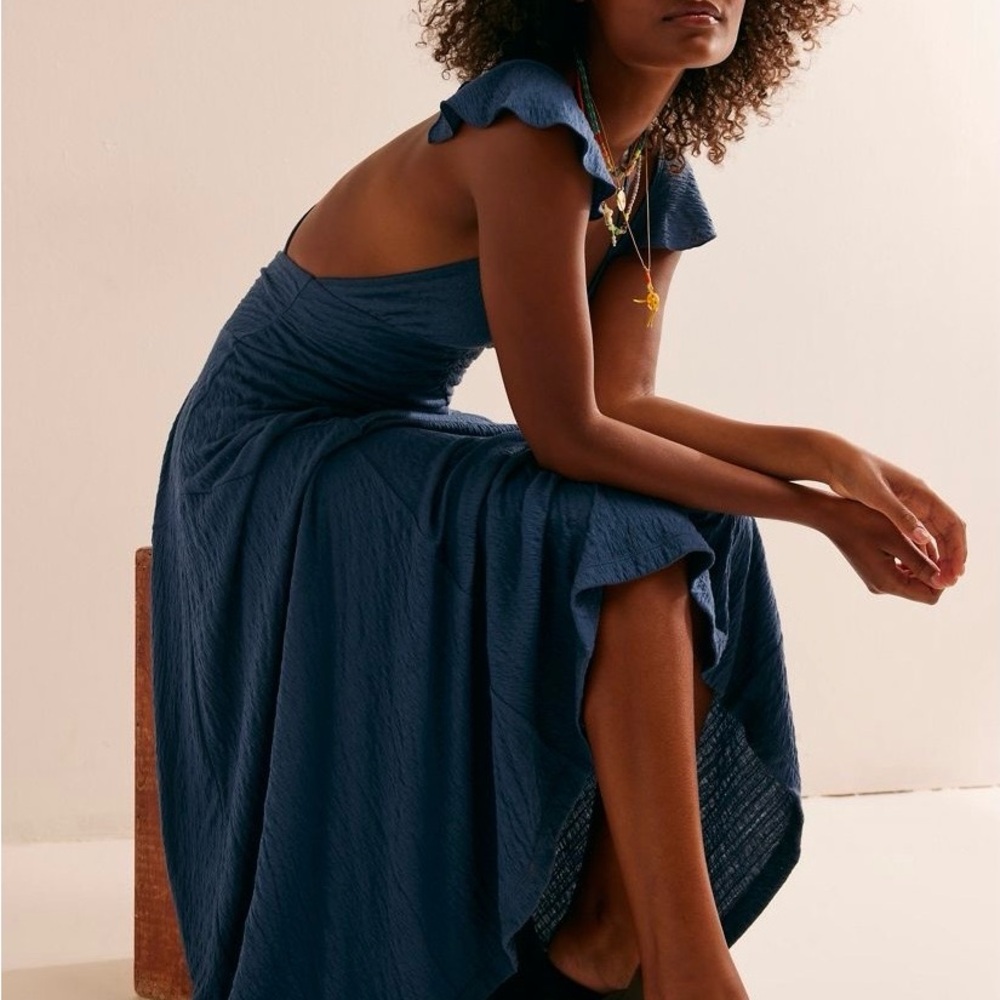 💙NWT💙 Free People Louisa Maxi Dress, Size M - Picture 4 of 15
